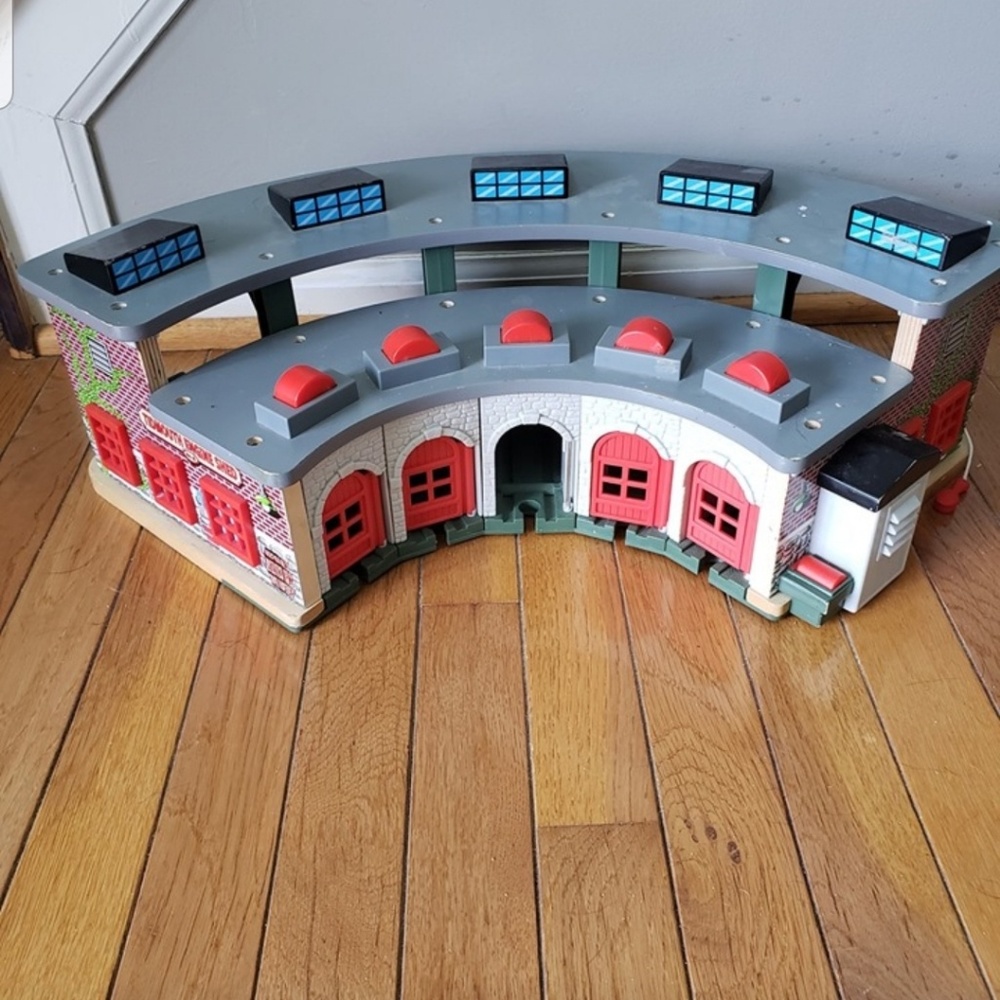 Wooden railway Tidmouth sheds